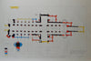1867 Engraved Plates, b/w & colors, Architectural History, Chichester Cathedral