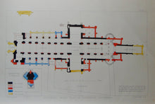 Load image into Gallery viewer, 1867 Engraved Plates, b/w &amp; colors, Architectural History, Chichester Cathedral