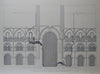 1867 Engraved Plates, b/w & colors, Architectural History, Chichester Cathedral