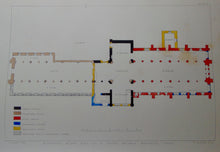 Load image into Gallery viewer, 1867 Engraved Plates, b/w &amp; colors, Architectural History, Chichester Cathedral