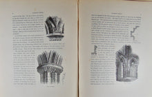 Load image into Gallery viewer, 1867 Engraved Plates, b/w &amp; colors, Architectural History, Chichester Cathedral