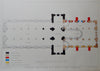 1867 Engraved Plates, b/w & colors, Architectural History, Chichester Cathedral