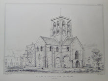 Load image into Gallery viewer, 1867 Engraved Plates, b/w &amp; colors, Architectural History, Chichester Cathedral