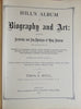 1886 Hill's Album of Biography and Art, 100s of Illustrations