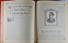 Load image into Gallery viewer, 1886 Hill's Album of Biography and Art, 100s of Illustrations