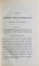 Load image into Gallery viewer, The Life of Schleiermacher, as unfolded in his Autobiography and Letters (1860)