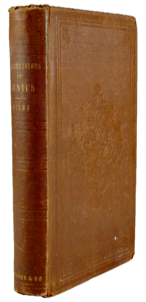 1859 Illustrations of Genius, in some of its relations to Culture and Society