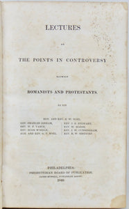 Noel, B. W.; Jerram, Charles; et al. Lectures on the Points in Controversy between Romanists and Protestants
