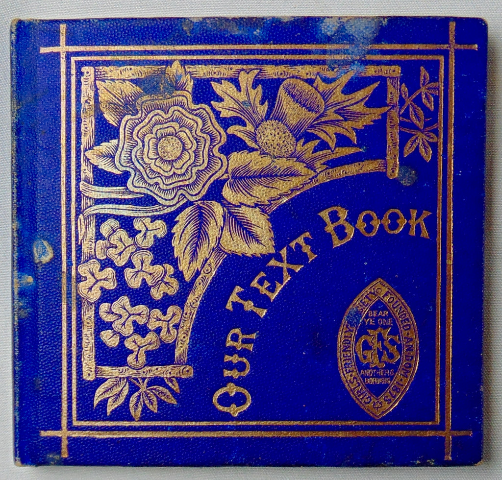 1898 Our Text-Book, Rules and Counsels for Daily Life, Girl's Friendly Society