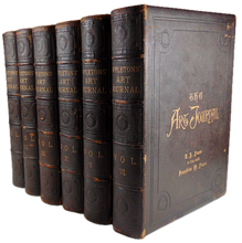 Load image into Gallery viewer, 1875-1880 The Art Journal. Six Volumes I-VI, over 200 steel engravings