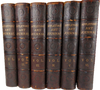 1875-1880 The Art Journal. Six Volumes I-VI, over 200 steel engravings