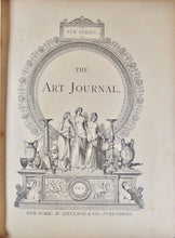 Load image into Gallery viewer, 1875-1880 The Art Journal. Six Volumes I-VI, over 200 steel engravings