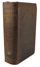 Load image into Gallery viewer, 1856 Jefferson Davis as US Secretary of War, Report on the Army