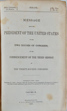 Load image into Gallery viewer, 1856 Jefferson Davis as US Secretary of War, Report on the Army