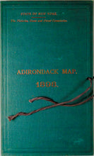 Load image into Gallery viewer, Map of the Adirondack Forest and Adjoining Territory (1898), 76 x 58 inches