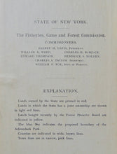 Load image into Gallery viewer, Map of the Adirondack Forest and Adjoining Territory (1898), 76 x 58 inches