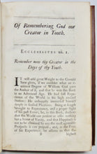 Load image into Gallery viewer, Westcott, Samuel. Several Discourses On the following Subjects: Of remembering God our Creator in Youth...&amp;c.