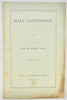 Noyes, John Humphrey. Male Continence