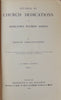 Studies in Church Dedications, or England's Patron Saints (3 volume set)