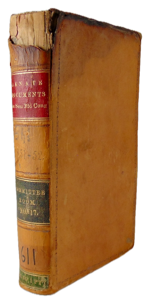 1851 President Fillmore on Invasion of Cuba, Indian Affairs in Texas, California