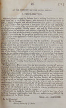 Load image into Gallery viewer, 1851 President Fillmore on Invasion of Cuba, Indian Affairs in Texas, California