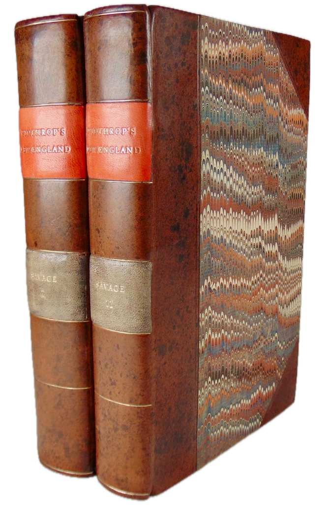 John Winthrop, The History of New England from 1630 to 1649 (Two volume set)