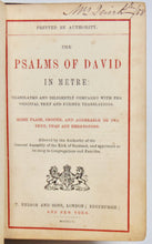 Load image into Gallery viewer, Kirk of Scotland. The Psalms of David in Metre (1855)
