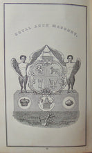 Load image into Gallery viewer, 1853 Freemason's Monitor, the Fundamental Principles of Freemasonry