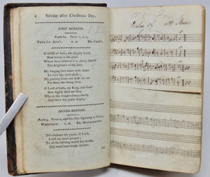 Drummond & Miller. Select Portions of the New Version of Psalms, with Tunes in Manuscript