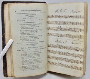 Drummond & Miller. Select Portions of the New Version of Psalms, with Tunes in Manuscript