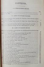 Load image into Gallery viewer, Report of Patents for 1856. Arts and Manufactures, includes illustrations