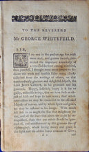 Load image into Gallery viewer, RARE 1754 Great Awakening Tract dedicated to George Whitefield