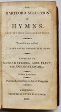 Load image into Gallery viewer, Strong, Flint &amp; Steward. The Hartford Selection of Hymns (1810)