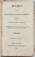 Load image into Gallery viewer, Hymns of the Protestant Episcopal Church in the United States of America (1827)