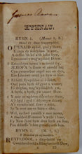 Load image into Gallery viewer, Watts, Isaac. Caniadau Sion; sef casgliad o Hymnau a Salmau 1827 Utica NY