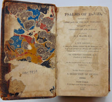 Load image into Gallery viewer, Watts &amp; Dwight.  The Psalms of David, with Hymns 1822