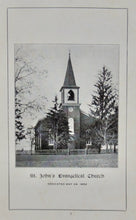 Load image into Gallery viewer, 3 items, United Evangelical Protestant St. John&#39;s Church, New Sickley Township, Beaver Co., Pa