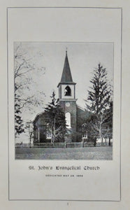 3 items, United Evangelical Protestant St. John's Church, New Sickley Township, Beaver Co., Pa