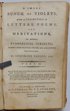 Load image into Gallery viewer, Cayley, Cornelius. The Seraphical Young Shepherd [Methodist interest, Isaiah Thomas imprint]