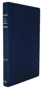 Ars Quatuor Coronatorum, Volume 97 for the year 1984