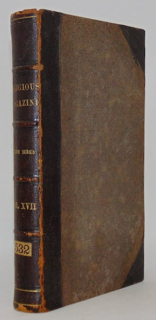Huntington, F. D. [editor]. The Monthly Religious Magazine and Independent Journal. Volume XIX. (1858)