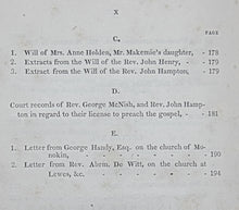 Load image into Gallery viewer, Spence. Letters on the Early History of the Presbyterian Church in America (1838)