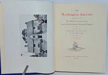 Load image into Gallery viewer, Hoppin. The Washington Ancestry and Records of The McClain, Johnson, and Forty other Colonial American Families (3 volume set)