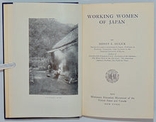 Load image into Gallery viewer, Gulick, Sidney L. Working Women of Japan (1915)