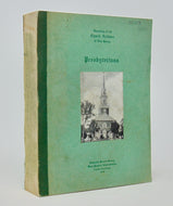 Bostelmann. Inventory of the Church Archives of New Jersey - Presbyterians