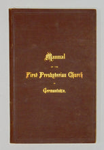 Load image into Gallery viewer, Dripps. A Sketch of the Work and Worship of the First Presbyterian Church in Germantown