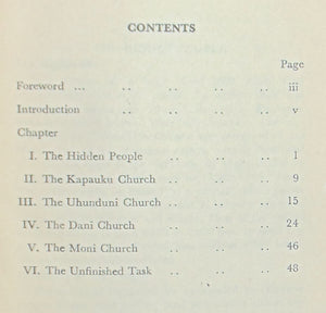 Sunda, James. Church Growth in the Central Highlands of West New Guinea [SIGNED]