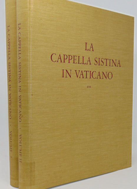 Salvini. La Cappella Sistina in Vaticano, volumi uno e due, set completo