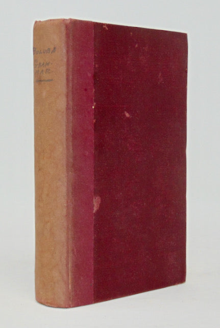 Morrison. Grammar and Dictionary of the Buluba-Lulua Language as Spoken in the Upper Kasai and Congo Basin