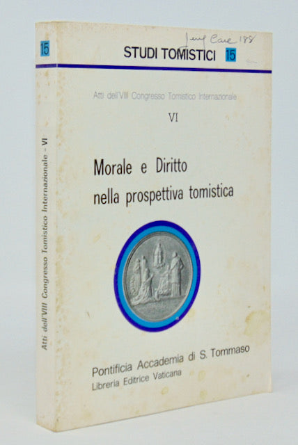 Morale e Diritto nella prospettiva tomistica (Studi Tomistici 15)